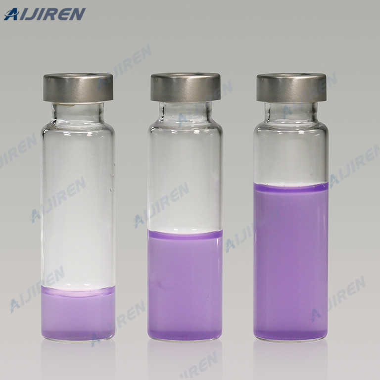 buy flat bottom gas chromatography vials with aluminum cap supplier